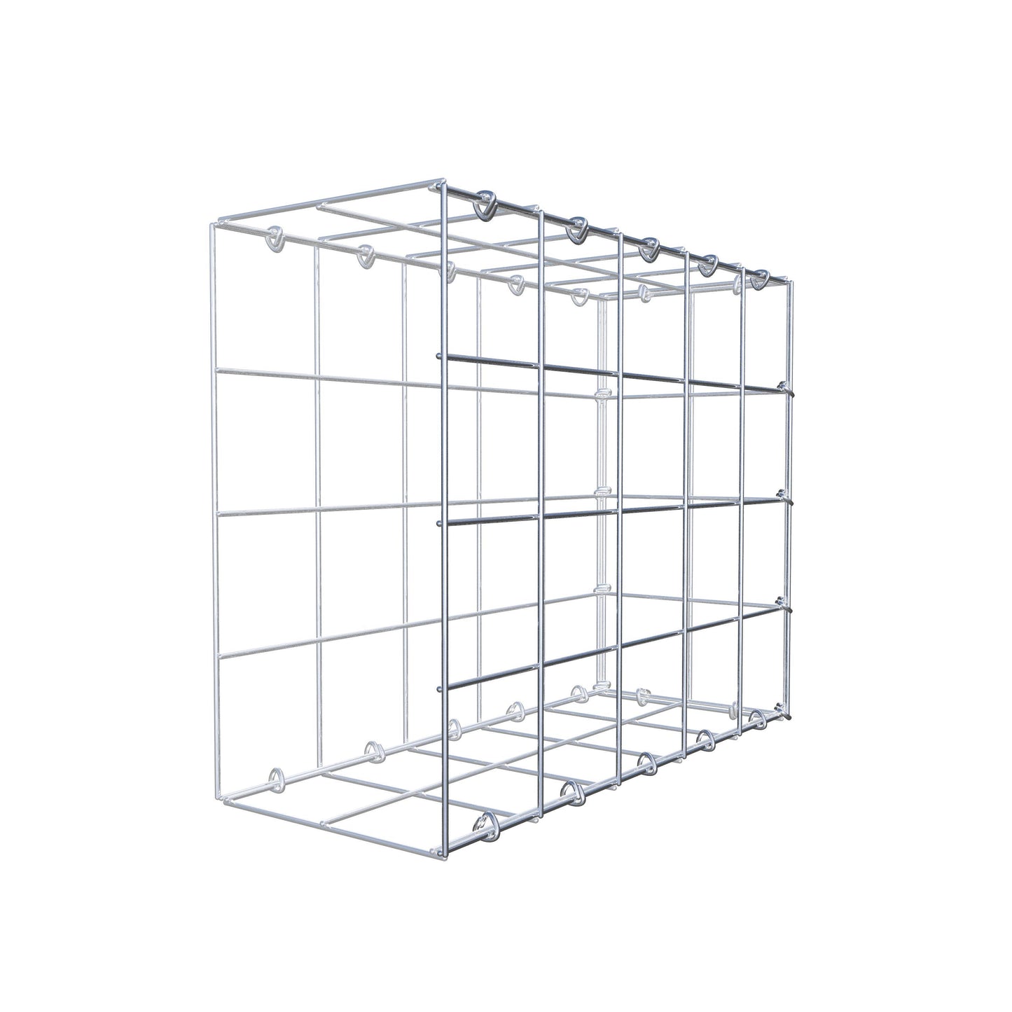 Fourche rapportée type 2 50 cm x 40 cm x 20 cm (L x H x P), mailles 10 cm x 10 cm, anneau C
