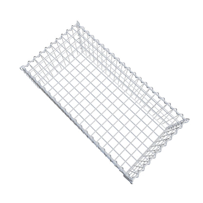Gabion rapporté type 3 100 cm x 40 cm x 50 cm (L x H x P), mailles 5 cm x 10 cm, spirale