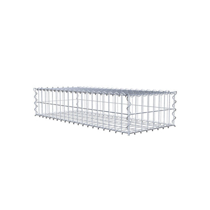 Gabion 100 cm x 20 cm x 40 cm (L x H x D), maskstorlek 5 cm x 10 cm, spiral
