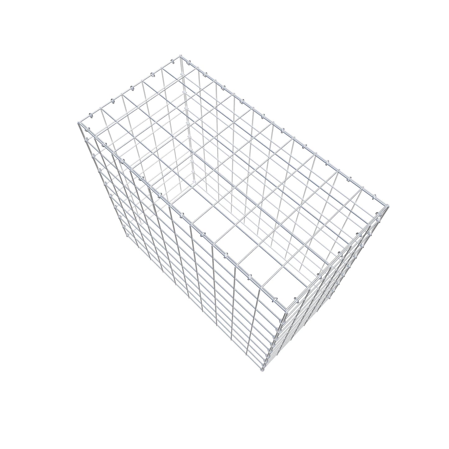 Fourche rapportée type 3 100 cm x 90 cm x 50 cm (L x H x P), mailles 10 cm x 10 cm, anneau C
