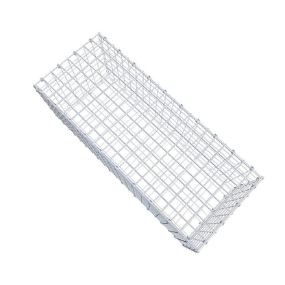 Gabione 100 cm x 40 cm x 40 cm (L x H x T), Maschenweite 5 x 5 cm, Spiralring