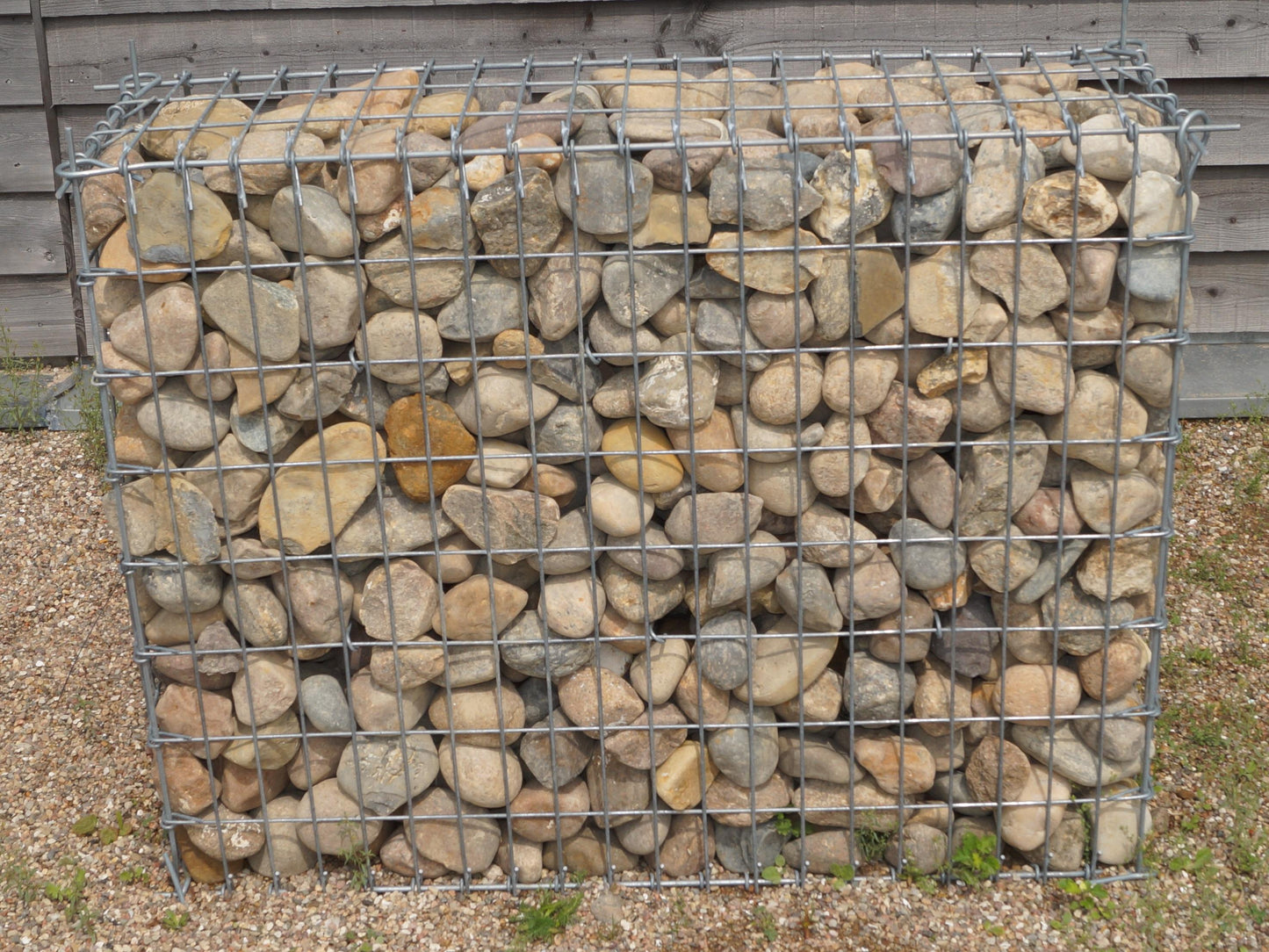 Plug-in gabion 104 cm x 81 cm x 34 cm (L x H x D), maskestørrelse 5 cm x 10 cm